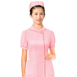 医院护士服 护士装 粉色短袖护士服套装定制